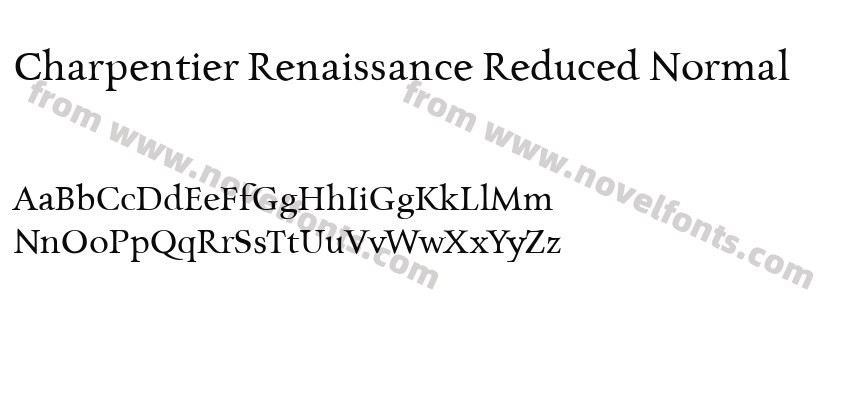 Charpentier Renaissance Reduced NormalPreview