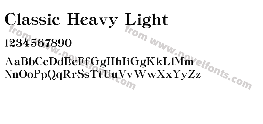 Classic Heavy LightPreview