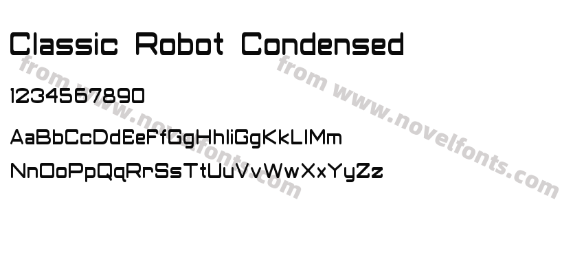 Classic Robot CondensedPreview