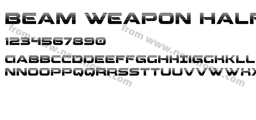 Beam Weapon HalftonePreview