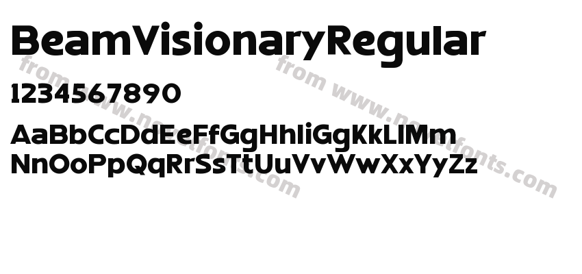 BeamVisionaryRegularPreview