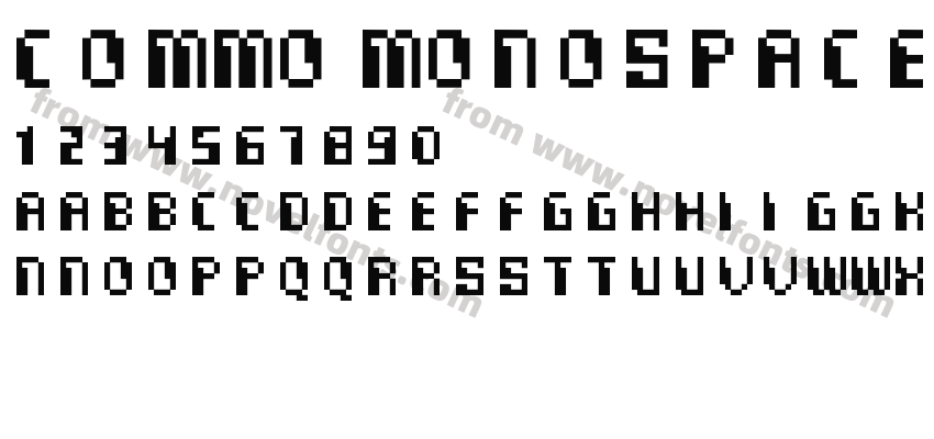 Commo MonospacedPreview