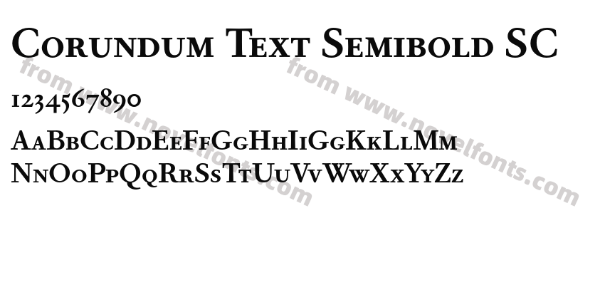 Corundum Text Semibold SCPreview