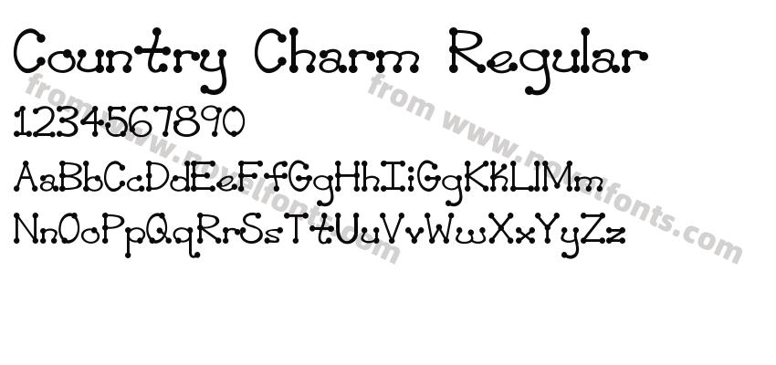 Country Charm RegularPreview