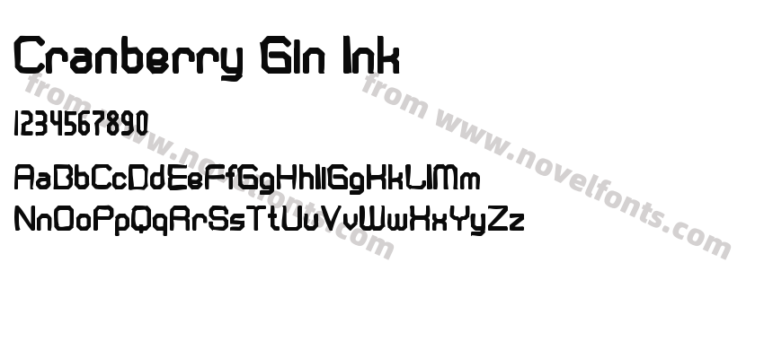 Cranberry Gin InkPreview