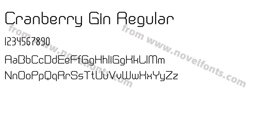 Cranberry Gin RegularPreview