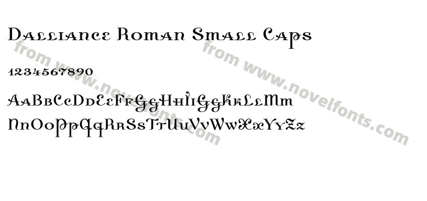 Dalliance Roman Small CapsPreview