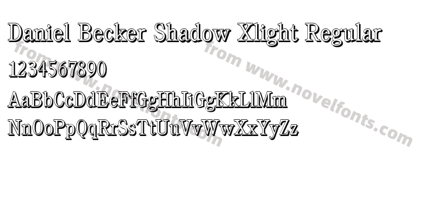 Daniel Becker Shadow Xlight RegularPreview