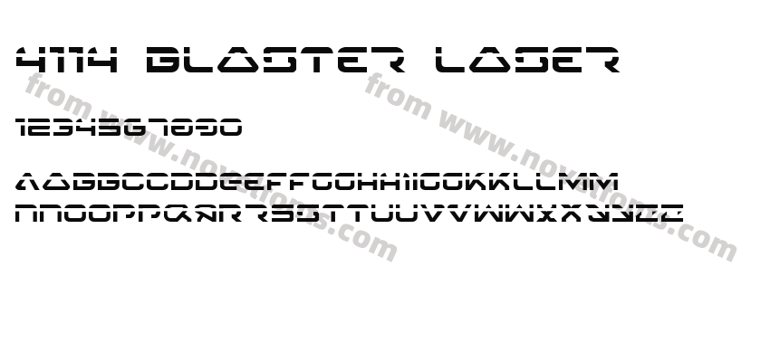 4114 Blaster LaserPreview