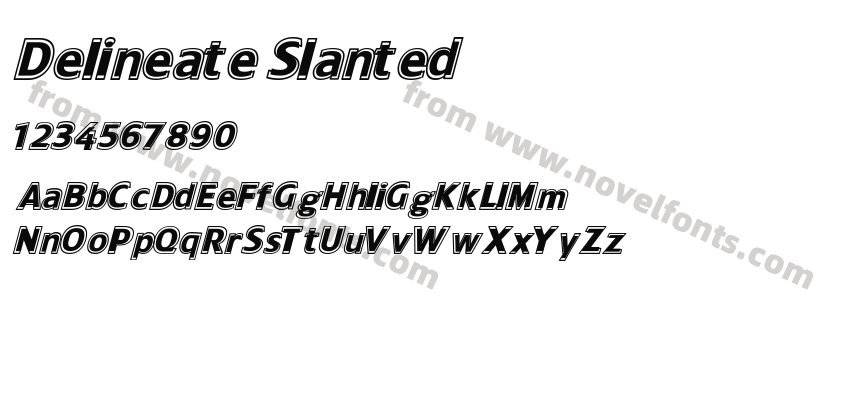 Delineate SlantedPreview