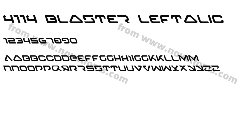 4114 Blaster LeftalicPreview