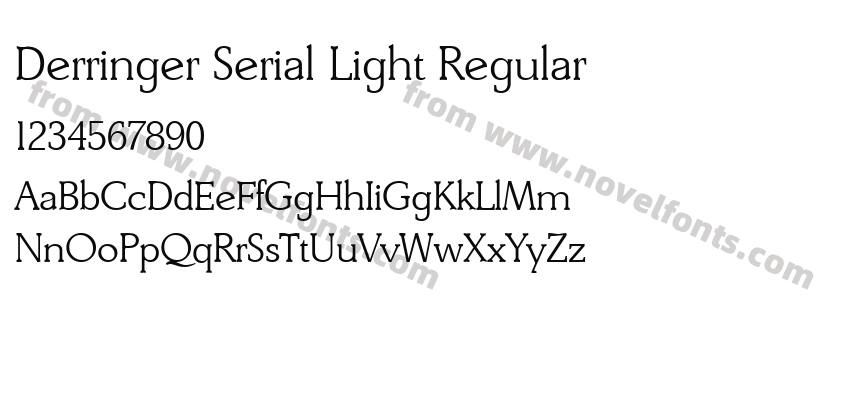 Derringer Serial Light RegularPreview