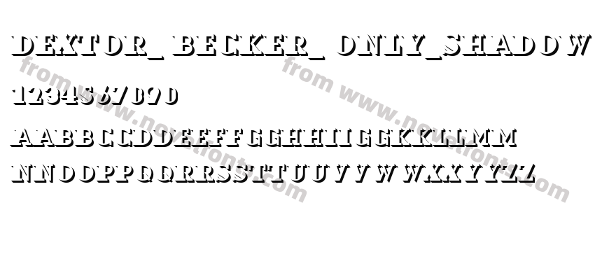 Dextor_ Becker_ Only_shadowPreview