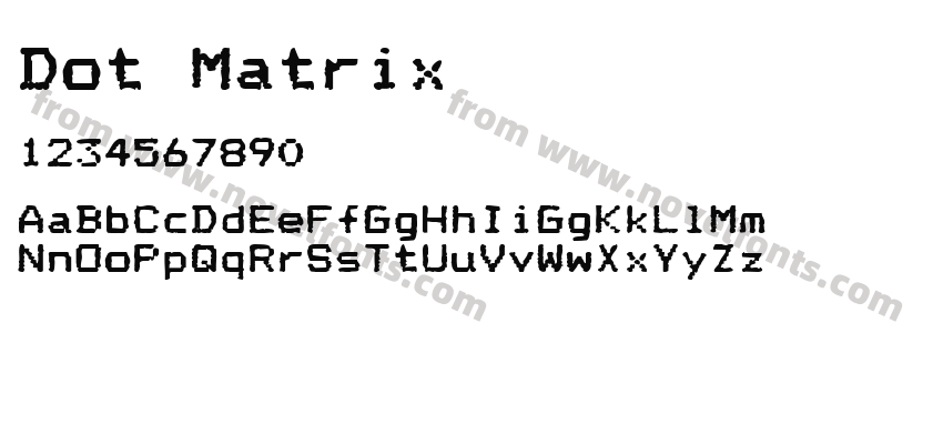 Dot MatrixPreview
