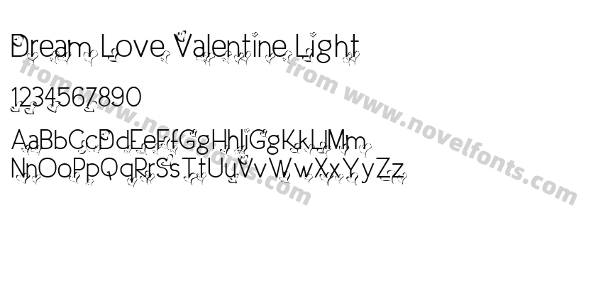 Dream Love Valentine LightPreview