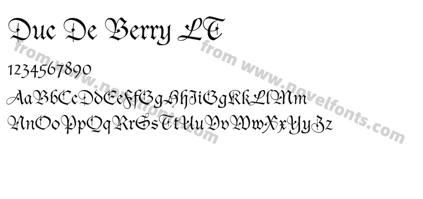 Duc De Berry LTPreview