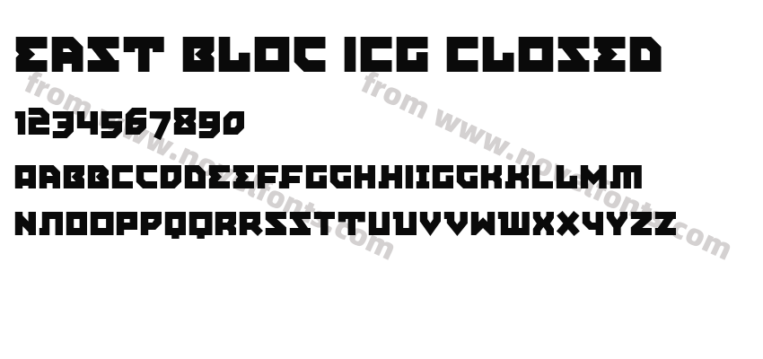 East Bloc ICG ClosedPreview