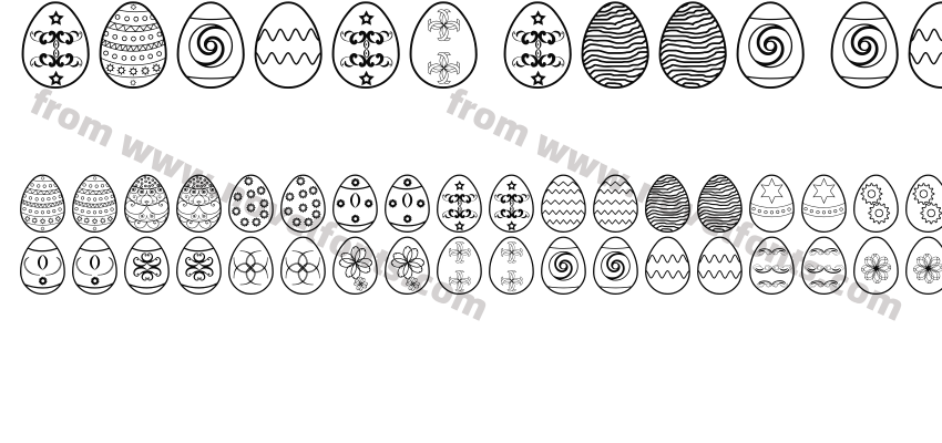 Easter eggs STPreview