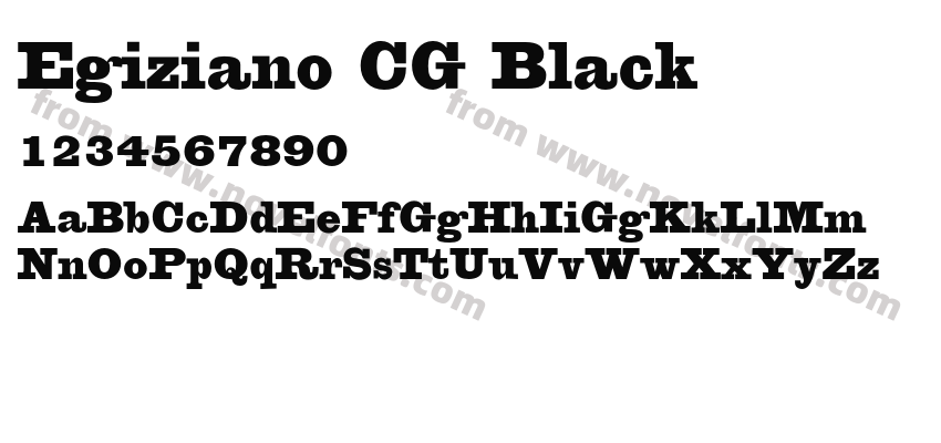 Egiziano CG BlackPreview