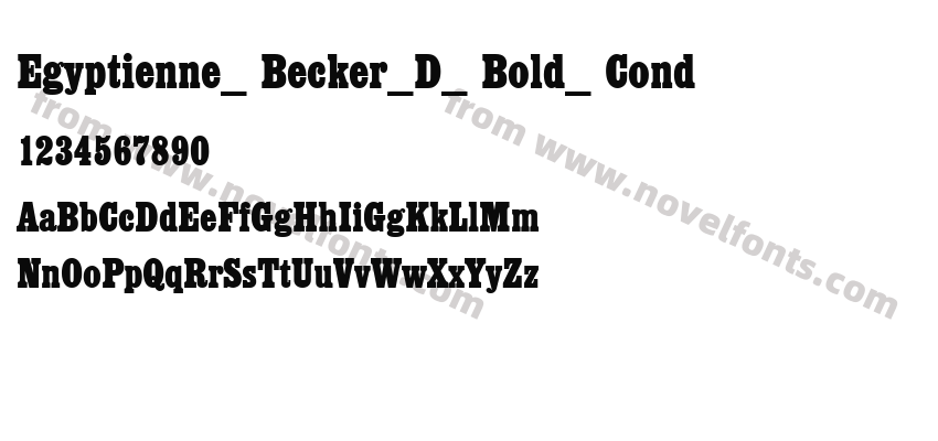 Egyptienne_ Becker_D_ Bold_ CondPreview