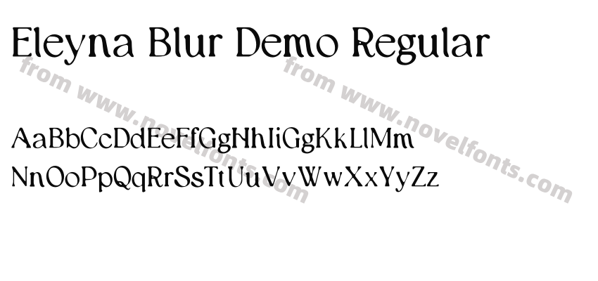 Eleyna Blur Demo RegularPreview