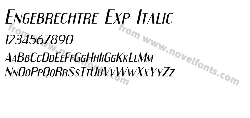 Engebrechtre Exp ItalicPreview