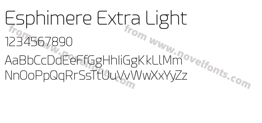 Esphimere Extra LightPreview