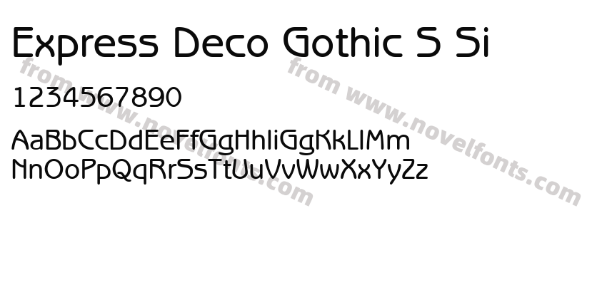 Express Deco Gothic SSiPreview