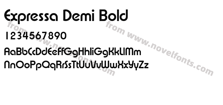 Expressa Demi BoldPreview