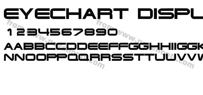 Eyechart Display CapsS SiPreview