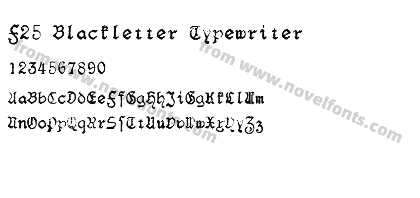 F25BlackletterTypewriterPreview