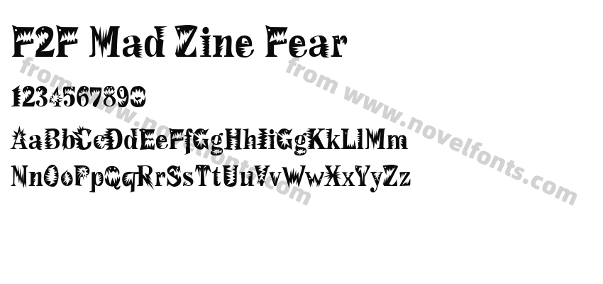 F2F Mad Zine FearPreview