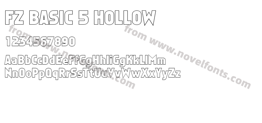 FZ BASIC 5 HOLLOWPreview