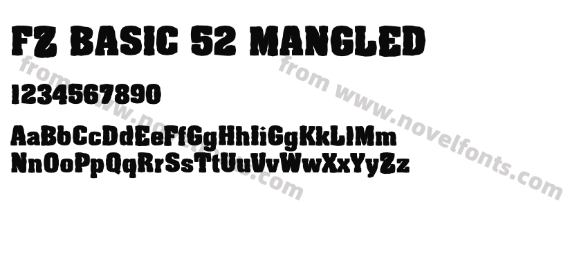 FZ BASIC 52 MANGLEDPreview