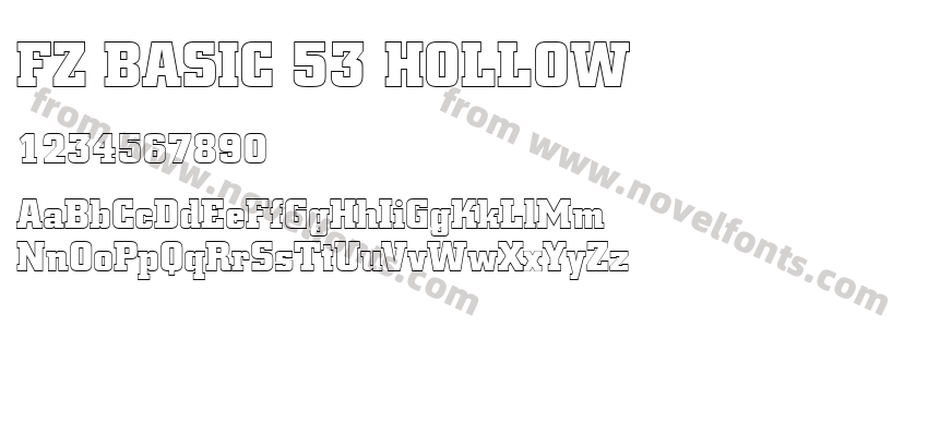 FZ BASIC 53 HOLLOWPreview