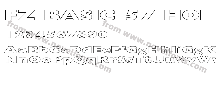 FZ BASIC 57 HOLLOW EXPreview