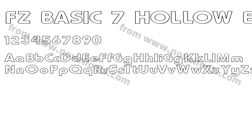 FZ BASIC 7 HOLLOW EXPreview