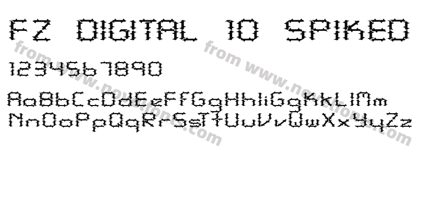 FZ DIGITAL 10 SPIKED EXPreview