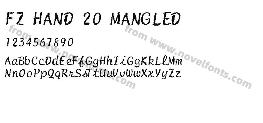 FZ HAND 20 MANGLEDPreview