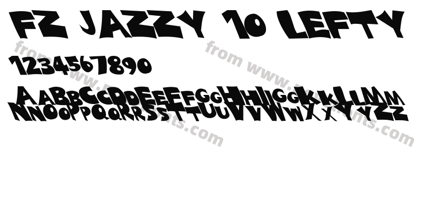 FZ JAZZY 10 LEFTYPreview