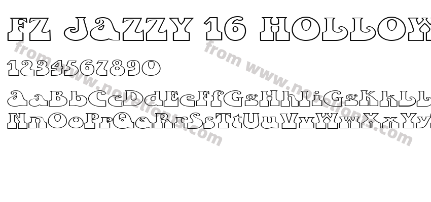 FZ JAZZY 16 HOLLOW EXPreview