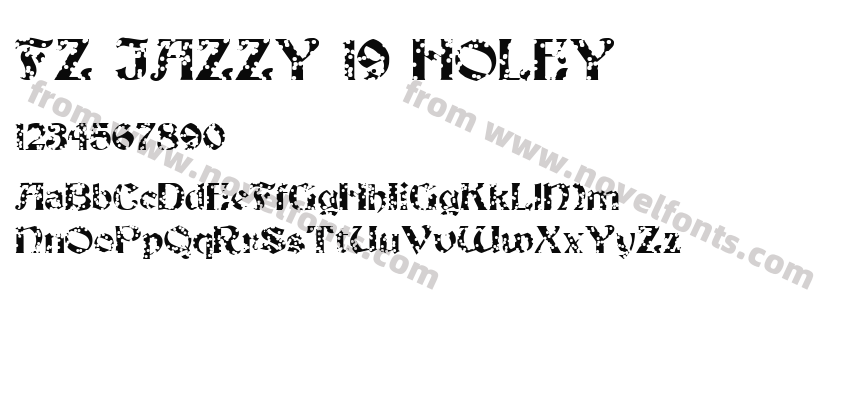 FZ JAZZY 19 HOLEYPreview