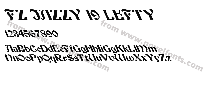 FZ JAZZY 19 LEFTYPreview