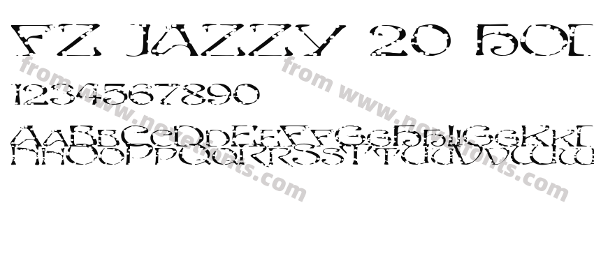 FZ JAZZY 20 HOLEY EXPreview