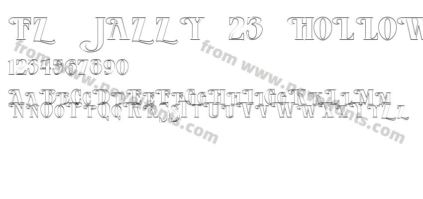 FZ JAZZY 23 HOLLOW EXPreview