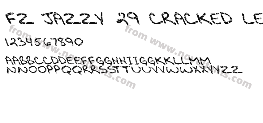 FZ JAZZY 29 CRACKED LEFTYPreview