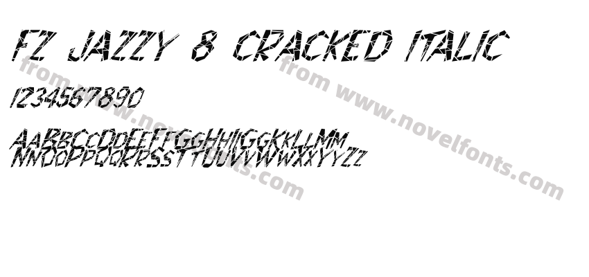 FZ JAZZY 8 CRACKED ITALICPreview