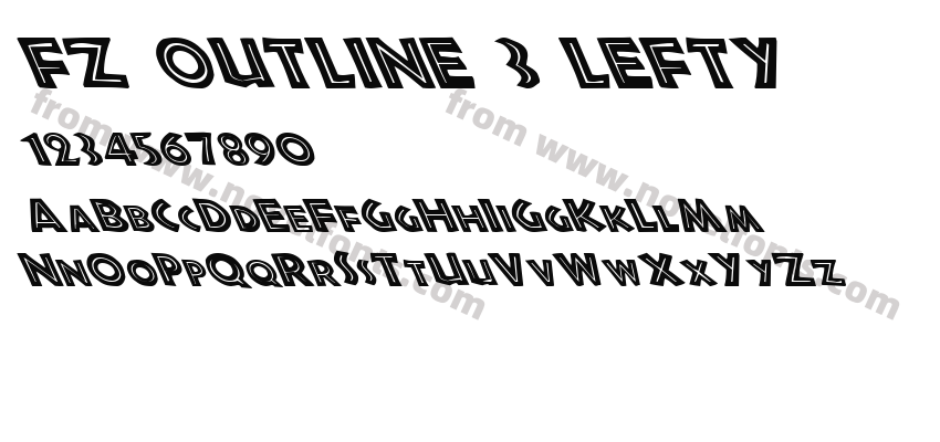 FZ OUTLINE 3 LEFTYPreview