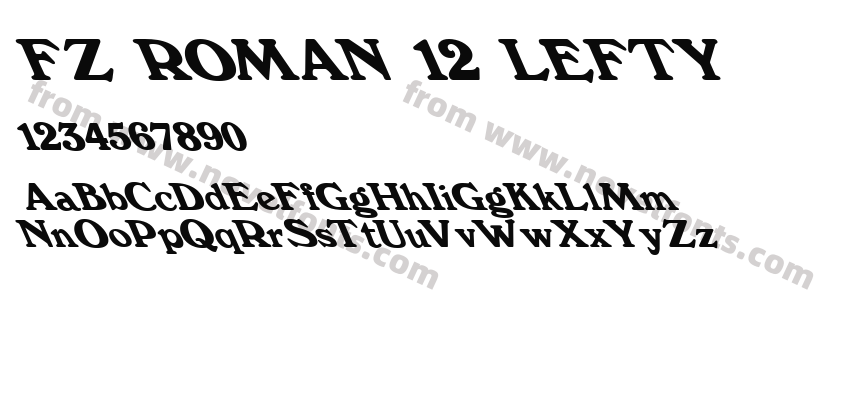 FZ ROMAN 12 LEFTYPreview