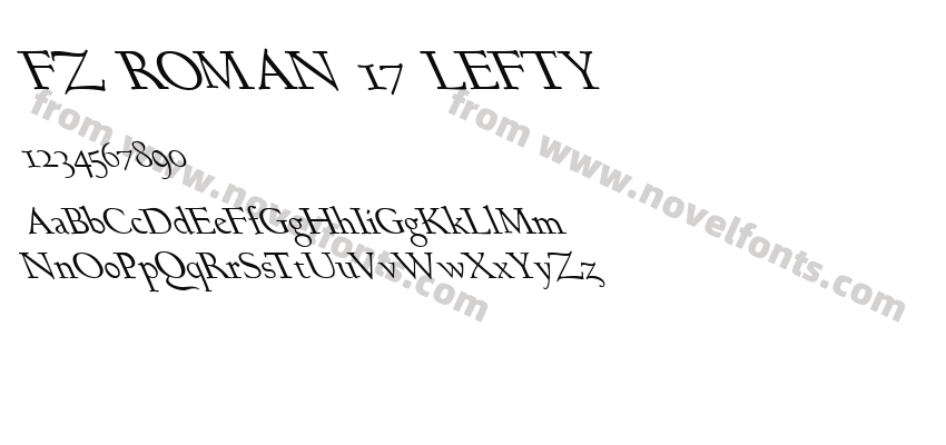 FZ ROMAN 17 LEFTYPreview